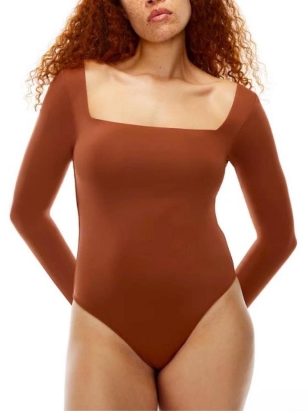 Aritzia Contour Headway Squareneck Bodysuit